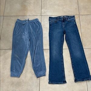 Lot of girls bottoms, jeans and track pants joggers, size 12, gently worn